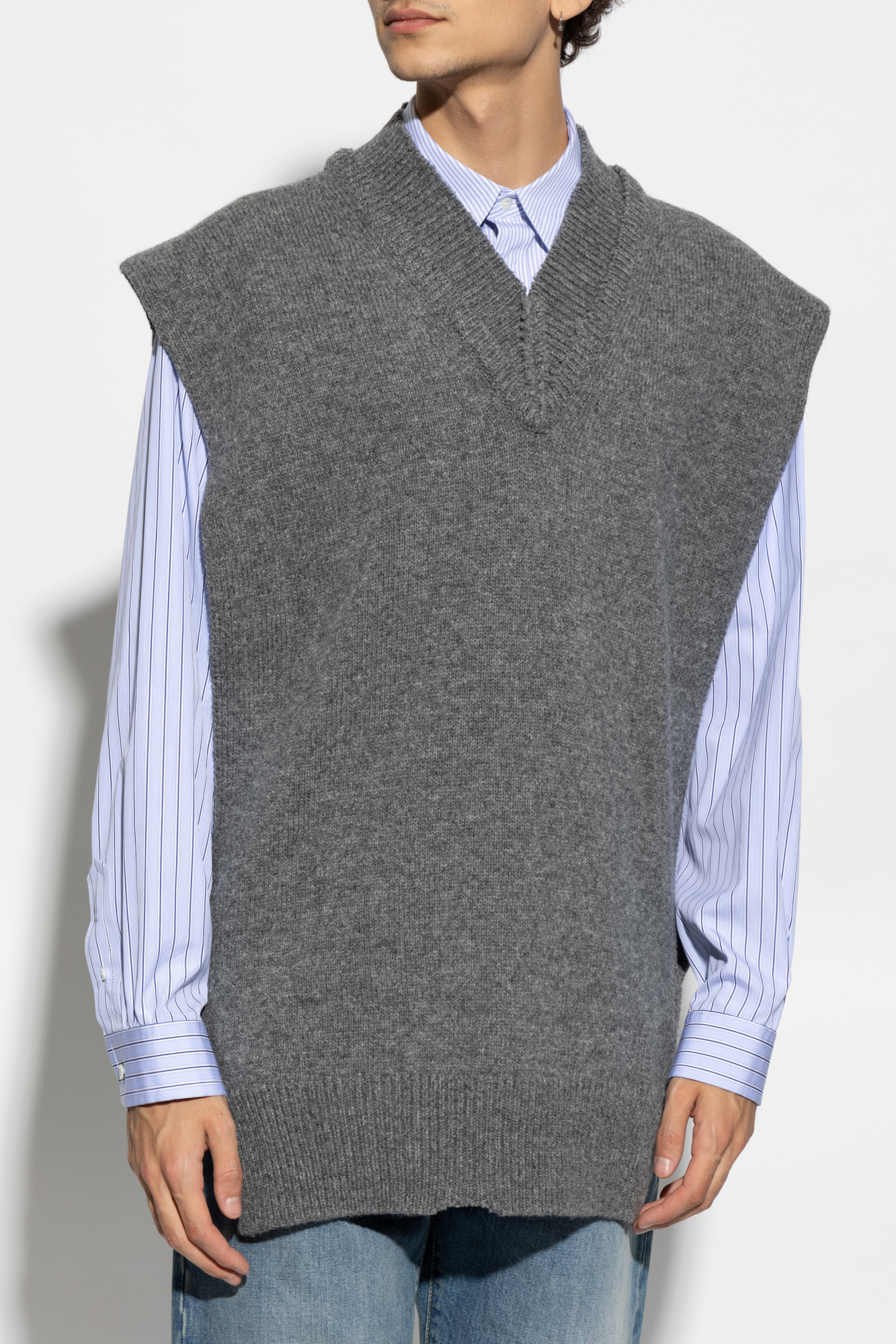 Maison Margiela V-neck vest | Men's | Vitkac